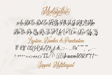 Moilagella Script Font