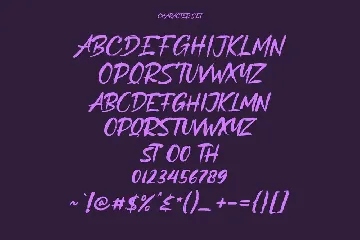 Hartshorn Brush Font