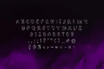 Trick or Track - Horror Display Font