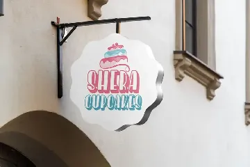 Shera Cupcake - Playful Display Font