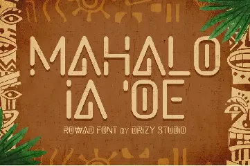 Rowad font