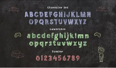 Chalkboy â€“ Handwritten Chalk Font