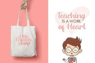 Beloved Teacher font