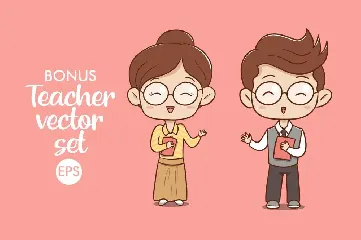 Beloved Teacher font