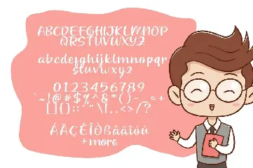 Beloved Teacher font