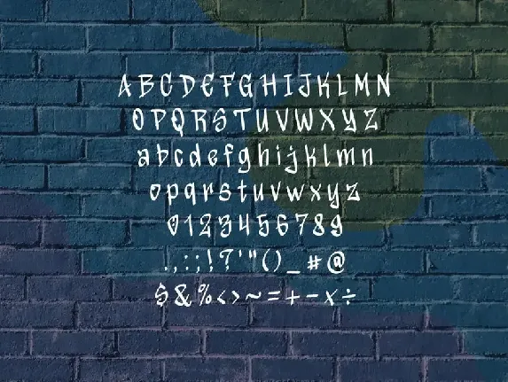 Fearing - Graffiti Display Font