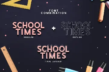 School Times font