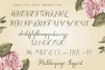 Rasputia - Beautiful Calligraphy Font