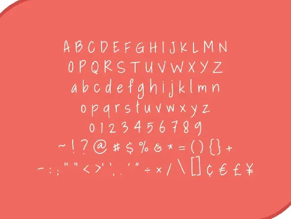 Fiezty - Handwritten Sans Serif Font