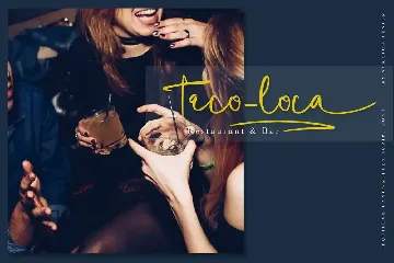 Tequilove font