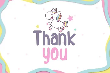 Happy Unicorn font