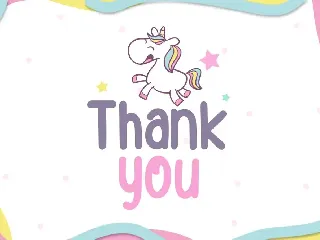 Happy Unicorn font