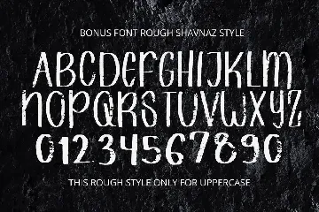 Shavnaz font