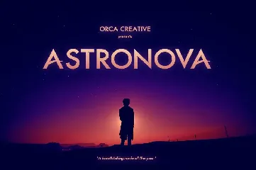 Astronova font