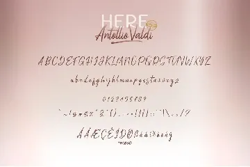 Here Antollio Valdi Font Duo