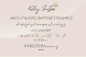 Just Kelly Justine Font Duo