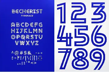 Becherist font