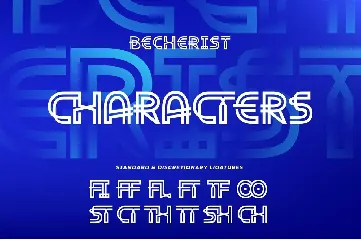 Becherist font