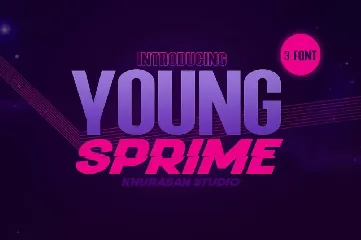 Young Sprime font