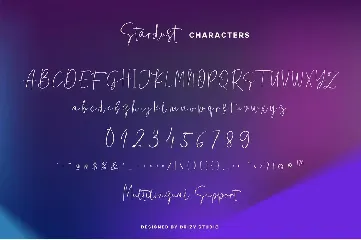 Stardust font