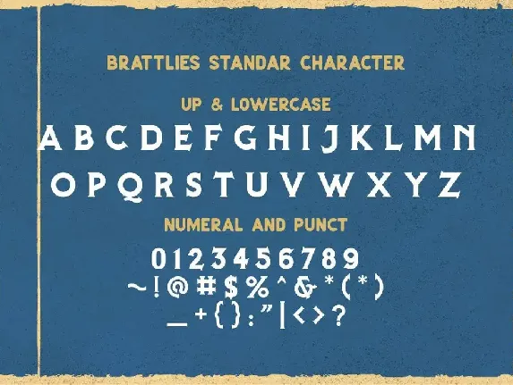 Brattlies font