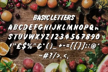 Grocery Brush font