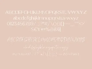 Bohemy font duo