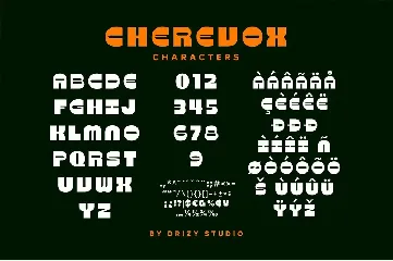 Cherevox font