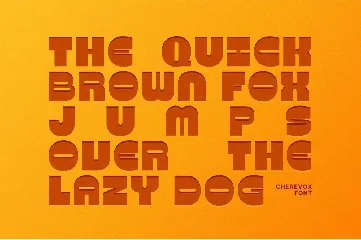 Cherevox font