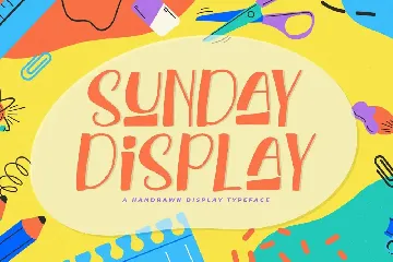 Sunday Display - Playful Font