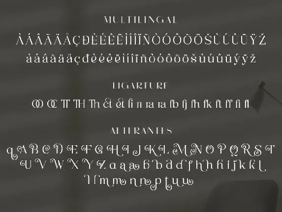 Merilia - Modern Serif Font