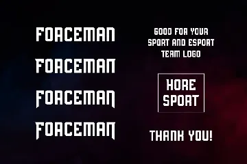 Horesport - Esport Display Font