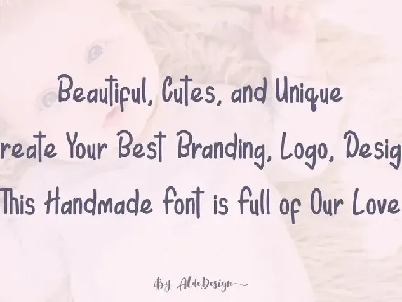 Elyn Alina - Handmade Font