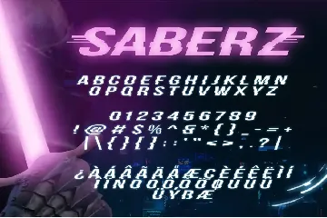 Saberz Font