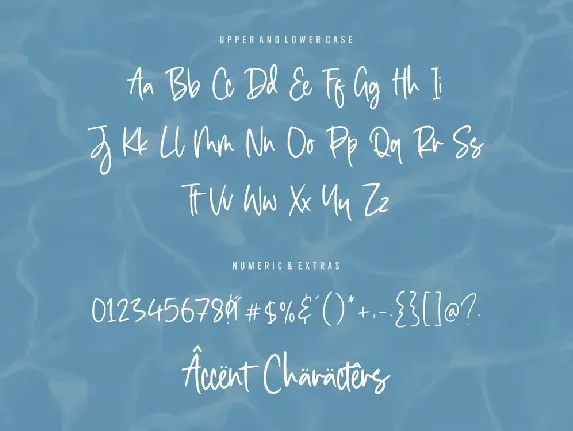 Seaside Handwriting Font