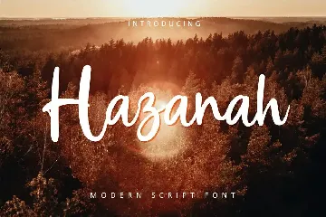 Hazanah font