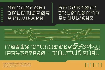 Eveluce Futuristic Font