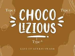 Chocolizious Display Font