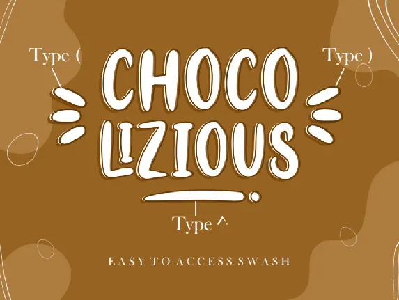 Chocolizious Display Font