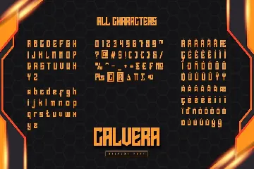 Calvera-Modern Display Font