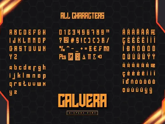 Calvera-Modern Display Font