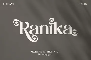 Ranika Modern Retro Font