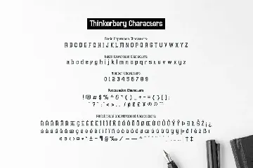 Thinkerbery - Modern Clean and Elegant Serif Font