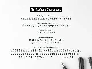 Thinkerbery - Modern Clean and Elegant Serif Font