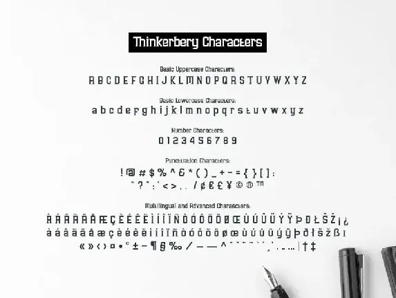 Thinkerbery - Modern Clean and Elegant Serif Font