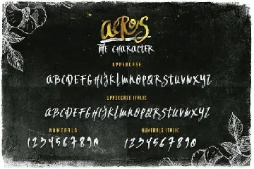 Aeros font