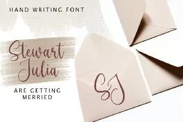 Mayoras Handwriting script font