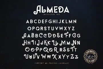 Almeda // A Modern Vintage Font