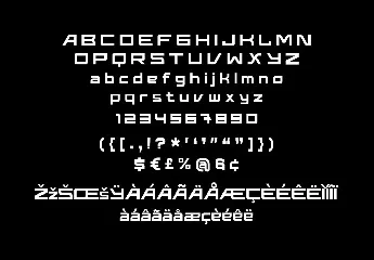 Superfine font