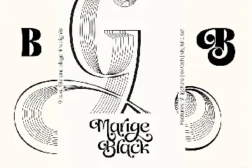 Marige - Display Typeface font